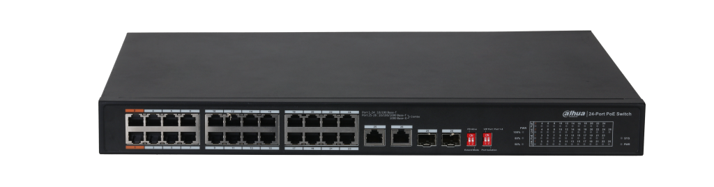 PFS3226-24ET-240 26-Port Unmanaged Switch with 24-Port PoE
